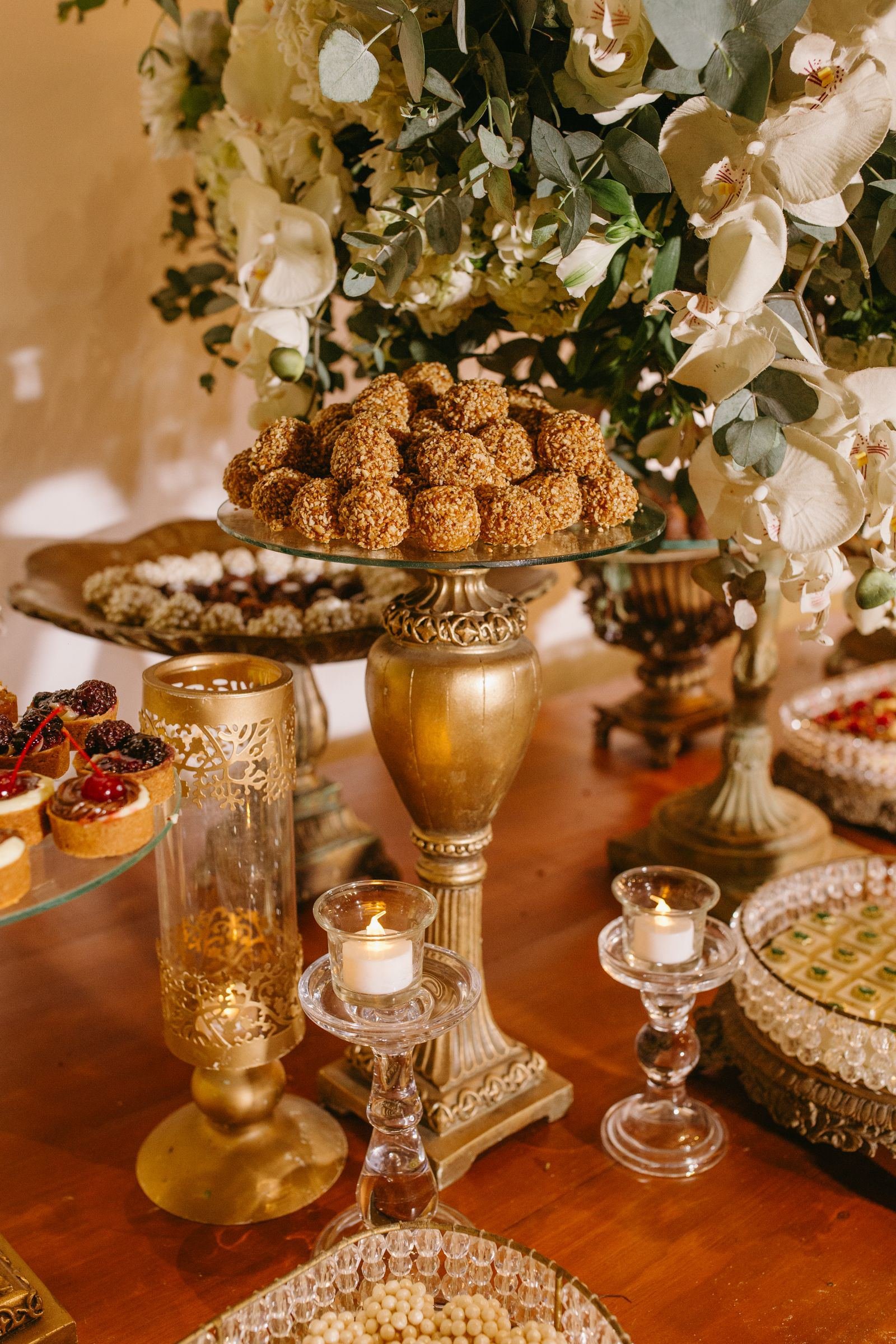 Wedding dessert table