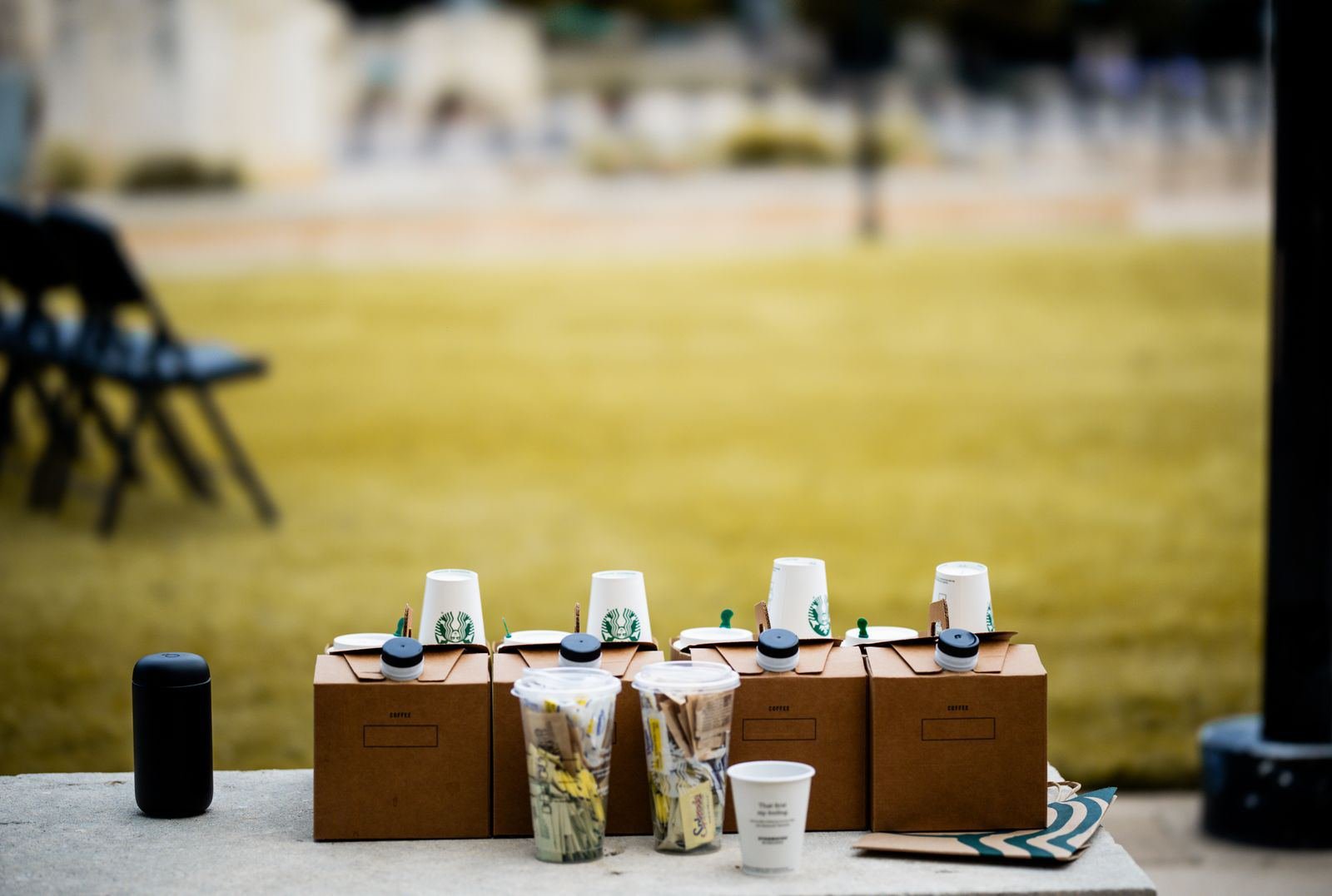 Coffee service ready
